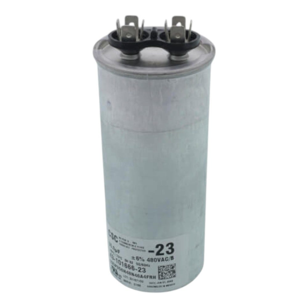 Rheem Run Capacitor, 35 MFD, 440V, Round