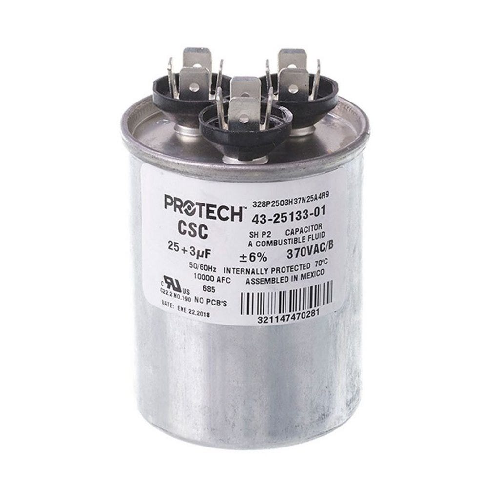 Capacitor - 25/3/370 Dua, 43-25133-01
