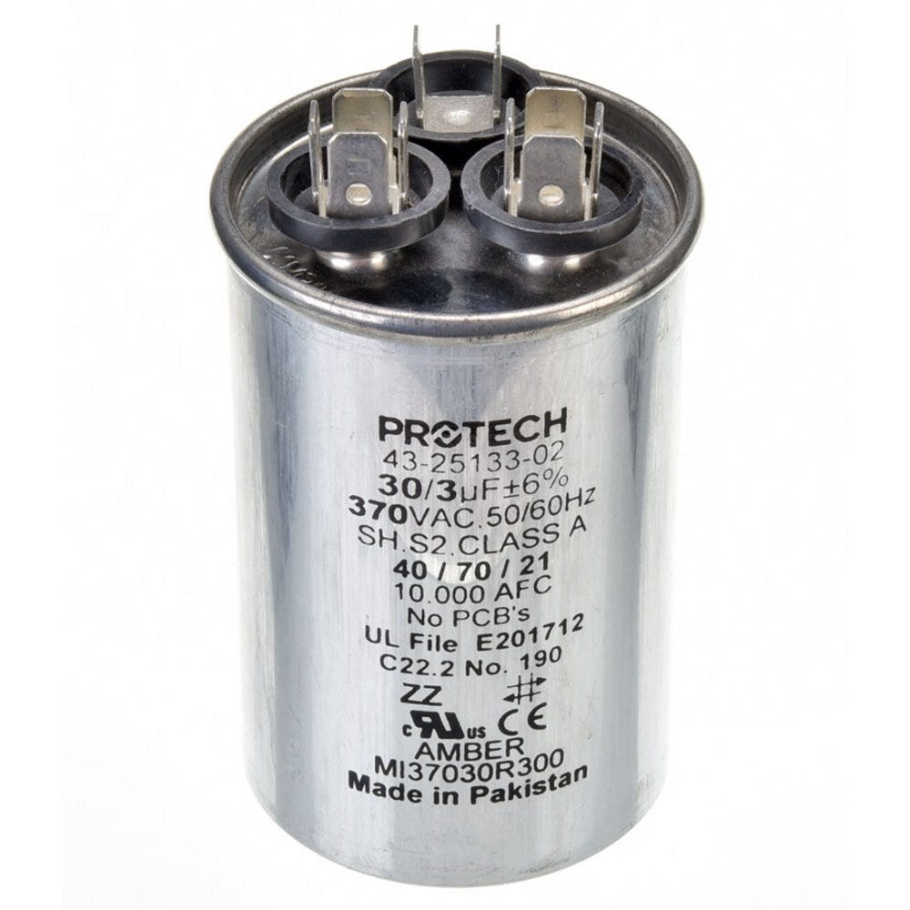 Capacitor - 30/3/370 Dua, 43-25133-02