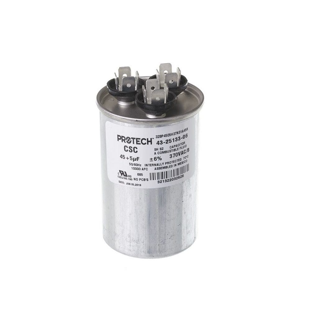 Capacitor - 45/5/370 Dua, 43-25133-06