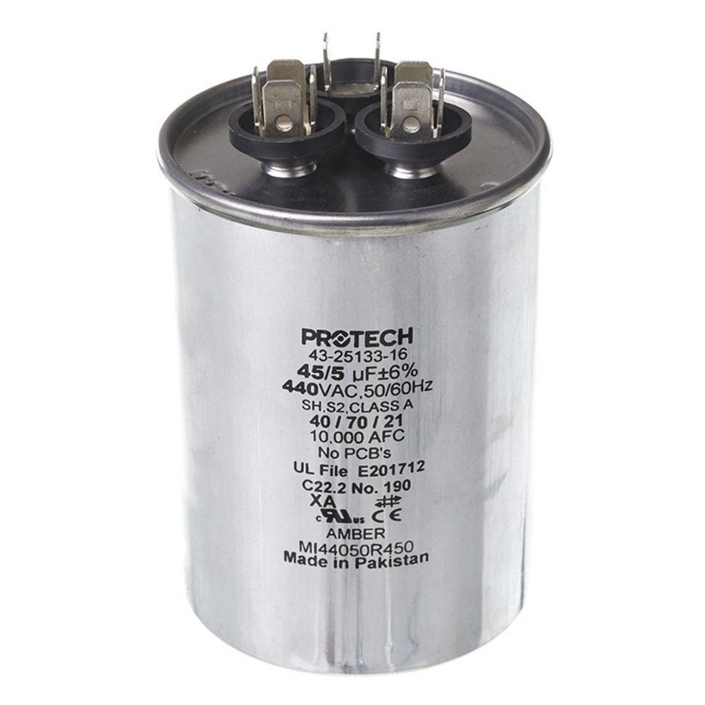 Capacitor - 45/5/440 Dua, 43-25133-16