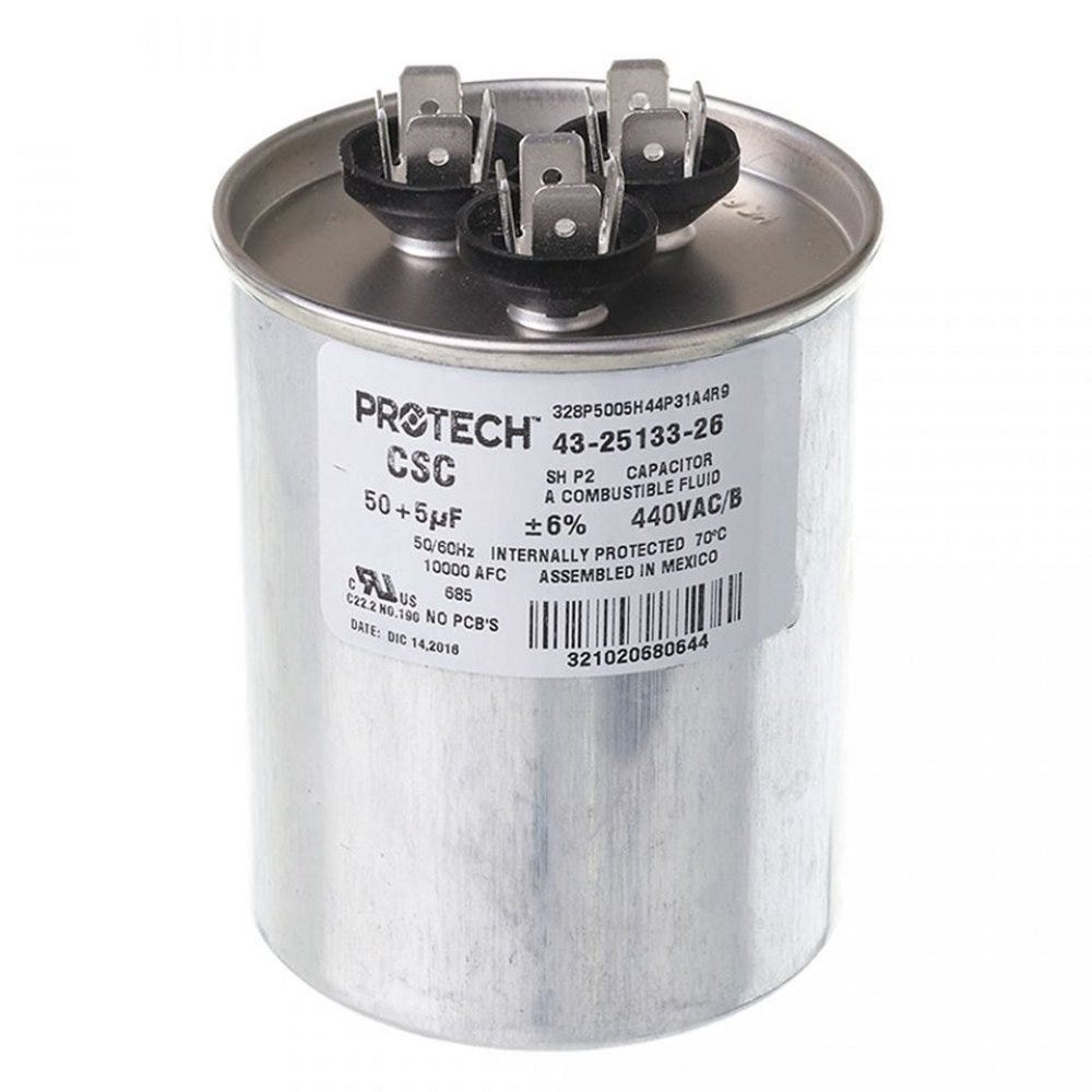 Capacitor - 50/5/440 Dua, 43-25133-26