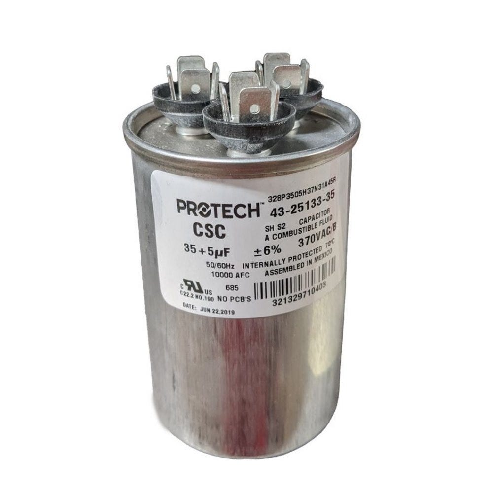 Capacitor - 35/5/370 Dua, 43-25133-35