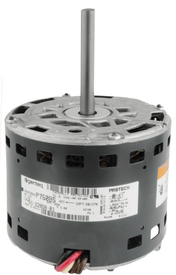 Blower Motor - 1/2 hp 12