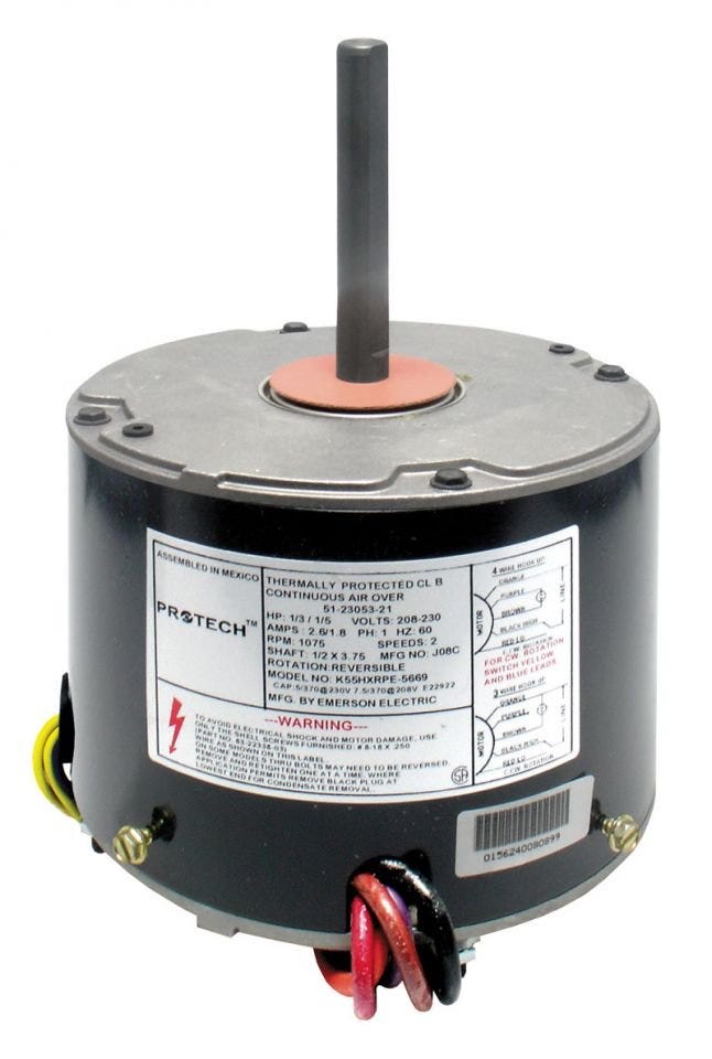 PROTECH Condenser Motor, 51-23055-12