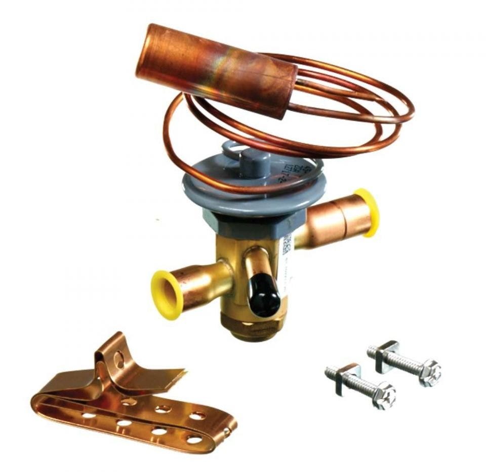 Ruud 1/2" ODF x 1/2" ODF Expansion Valve, 4 Ton