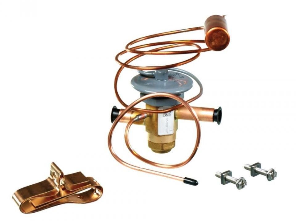 Ruud 3/8" ODF x 3/8" ODF Thermal Expansion Valve, 3 Ton