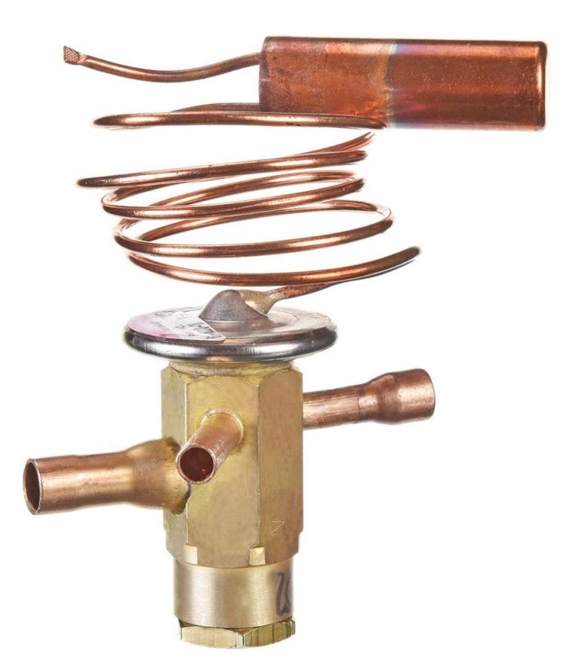 Ruud 3/8" ODF x 3/8" ODF Thermal Expansion Valve, 3 Ton, External Equalizer