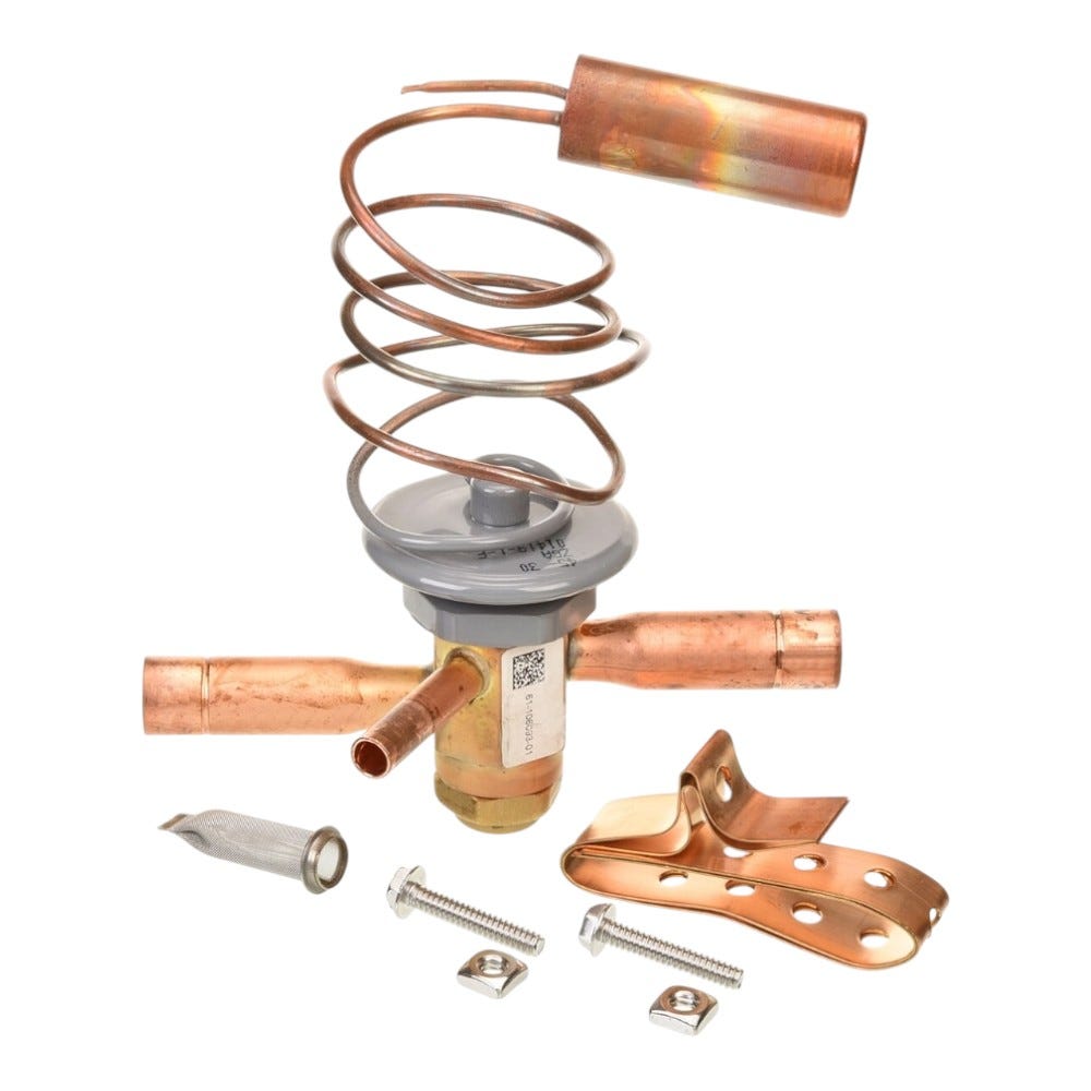 Rheem BBIZE Series 1/2" ODF x 1/2" ODF Thermostatic Expansion Valve, 8 Ton, External Equalizer