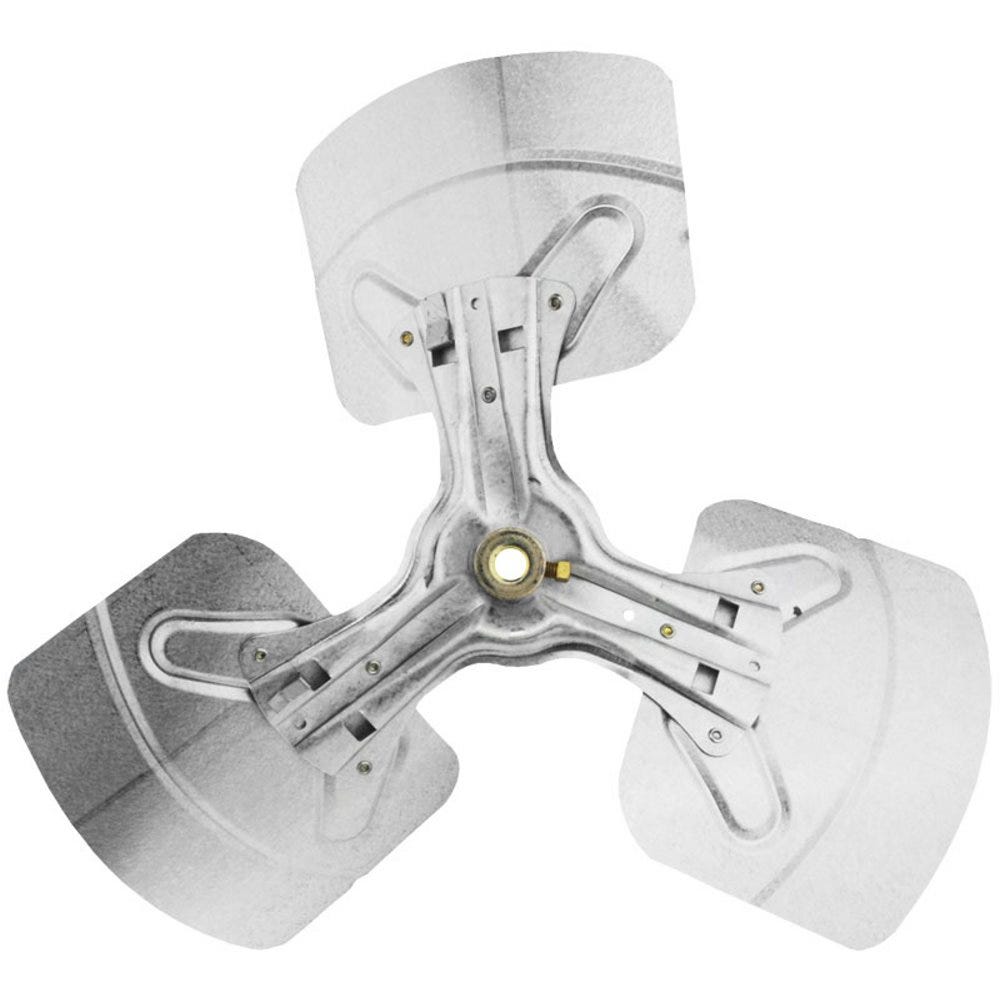 Ruud Fan Blade, 18" Dia, 3-Blade, 30 Degree Pitch, 1/2" Bore, CCW