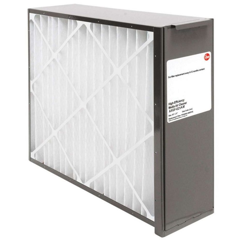 Ruud Media Air Cleaner, MERV 8, 21" x 28" x 5"