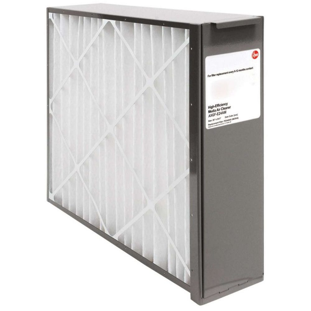 Ruud Media Air Cleaner, MERV 8, 24-1/2" x 28" x 5"
