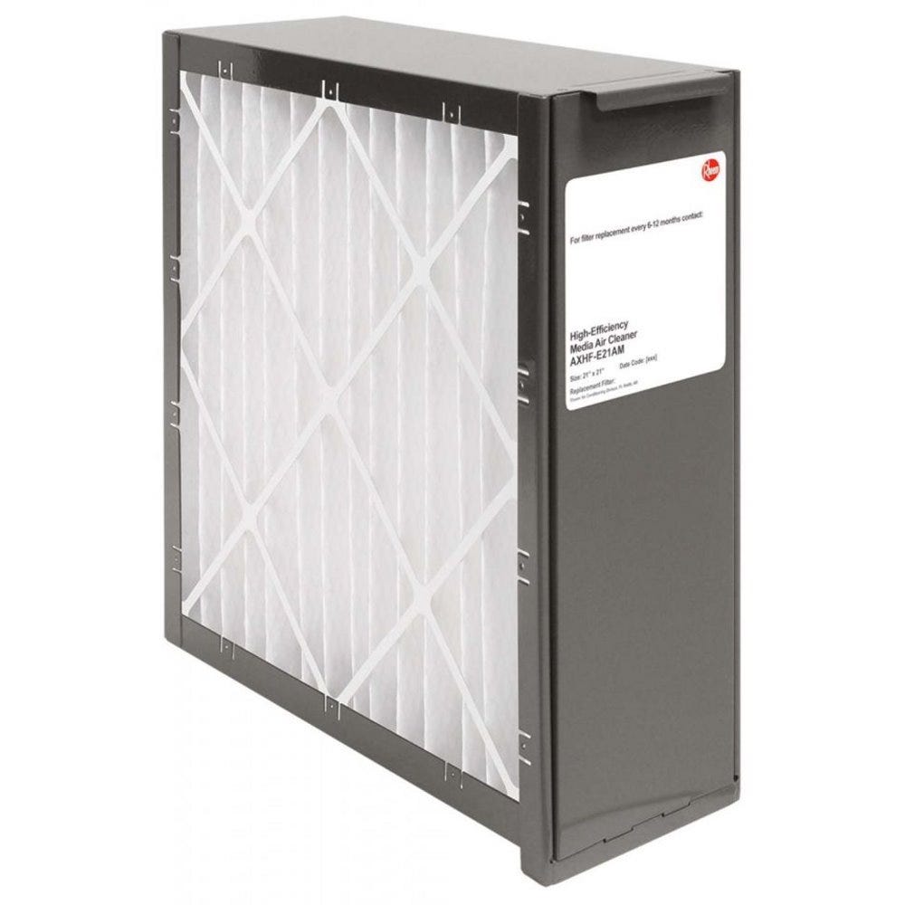 Ruud Media Air Cleaner, MERV 8, 21" x 21" x 5"
