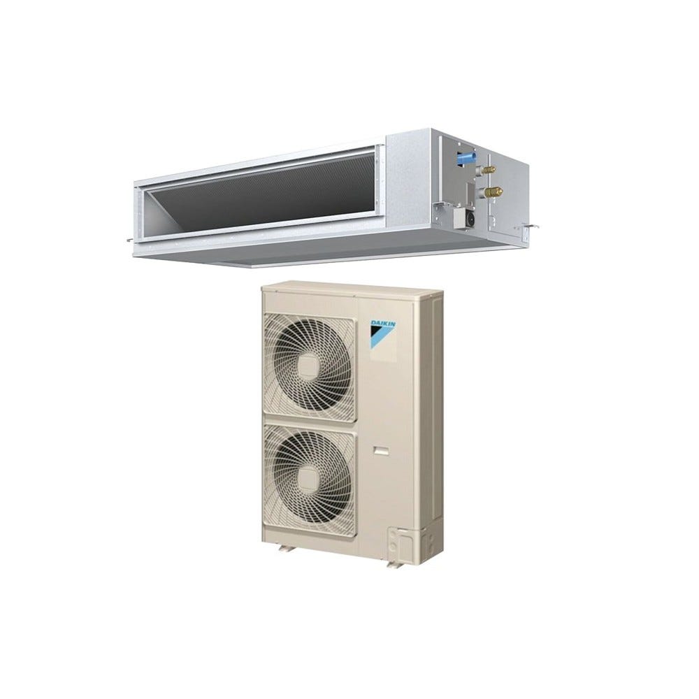 Daikin FBQ Series Slim Duct 48,000 BTU Mini Split Indoor Unit – Single Zone, R-410A