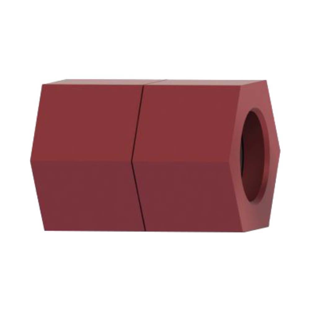 SmartLock Ferrous Flare Connector, 1/4" Female x 1/4" Female