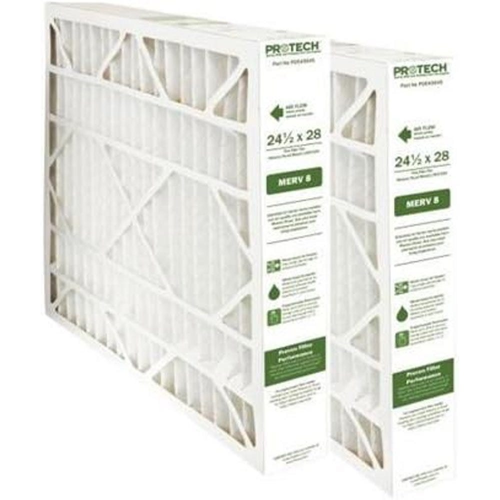 Ruud Replacement Filter, MERV 8, 24.5" x 28" x 5"