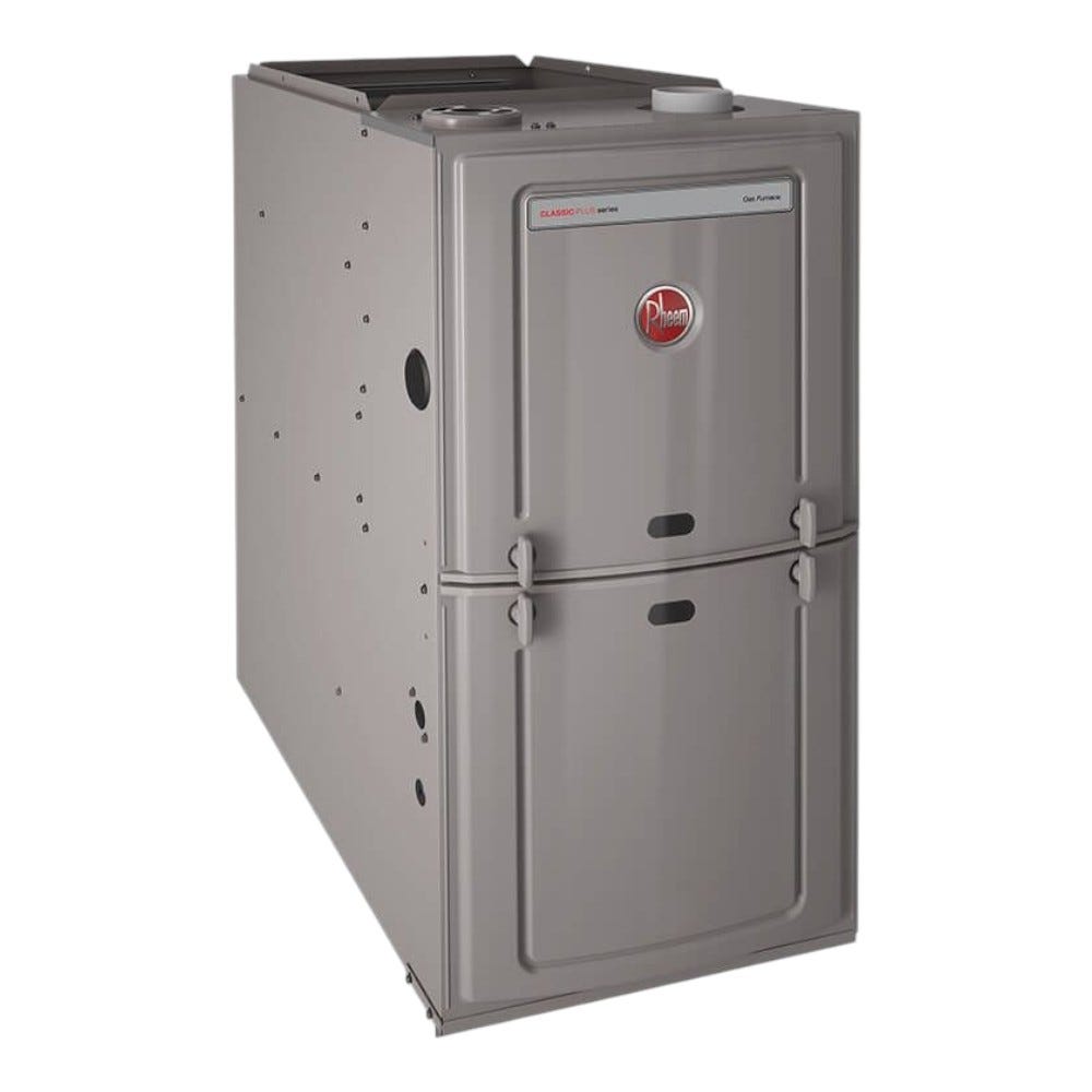 Ruud Classic Series 80% AFUE, Standard ECM Gas Furnace - 100,000 BTU , R801CA100521MSA