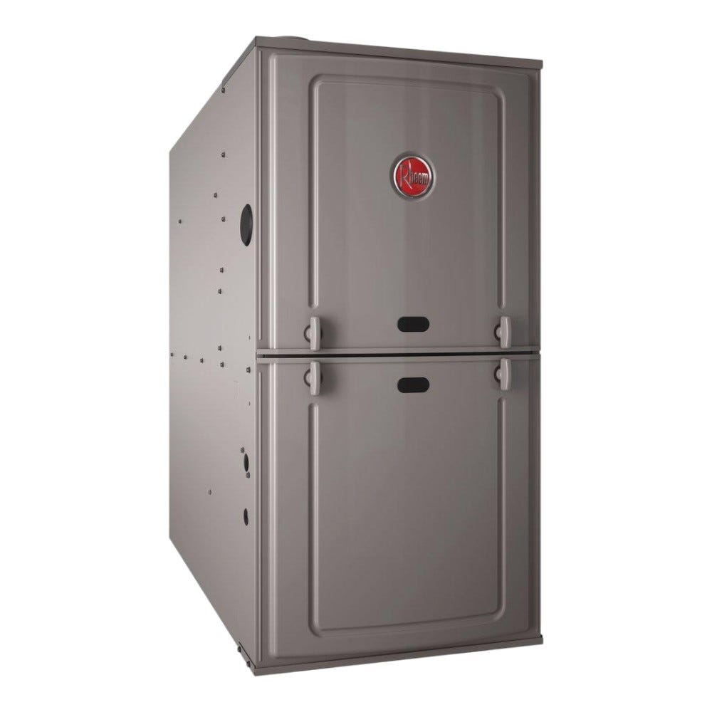 Rheem Classic Series 80% AFUE, Standard ECM Gas Furnace - 125,000 BTU