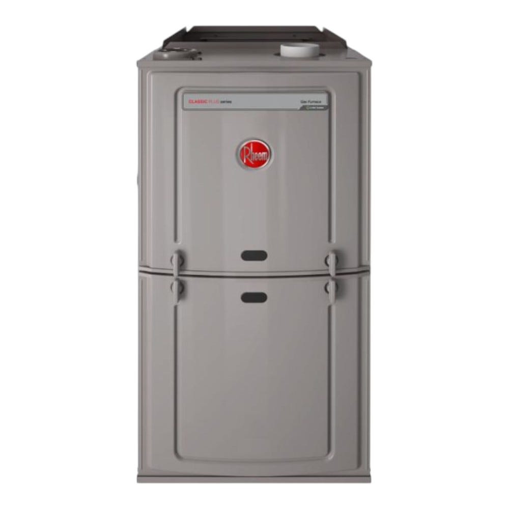 Rheem Classic Series 80% AFUE, Variable Speed ECM Gas Furnace - 75,000 BTU , R802V0754A17UHSCAP