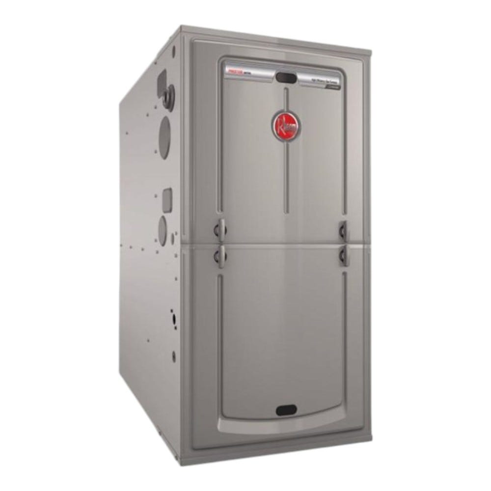 Rheem Classic Series 96% AFUE, Variable Speed ECM Gas Furnace - 70,000 BTU , R962V0703A17M4SCAP