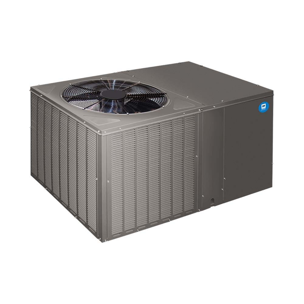Horizontal Packaged Heat Pump, 3.5 Ton, 14 SEER, R-410A, 1-Stage, 42000 BTU, 3/4 HP, 1050 RPM, 1-Ph. 112A, 230V