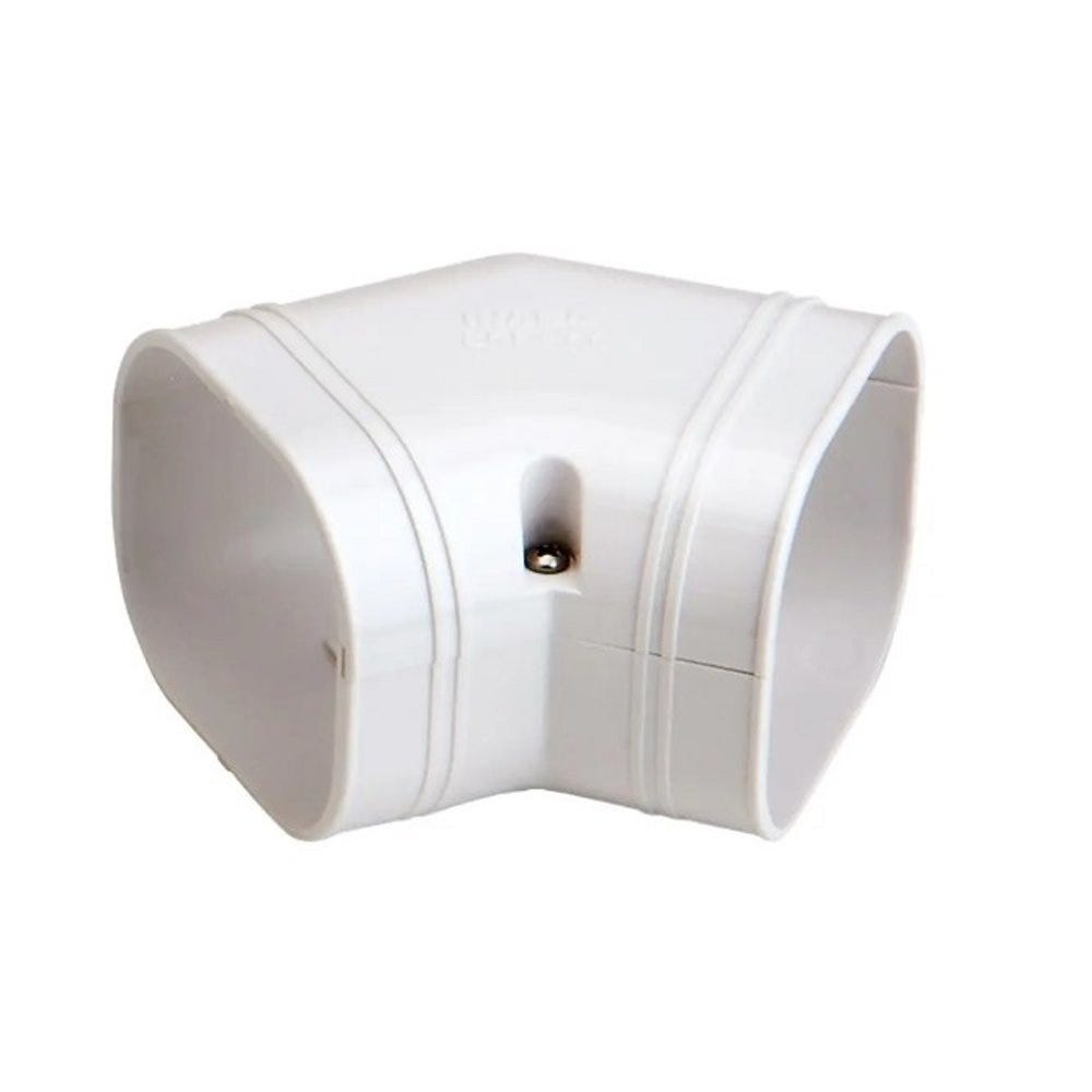 Slimduct 45° Flat Elbow, 2.75" , SKF-77-W